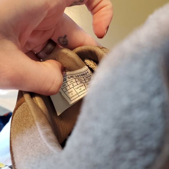 UGG Australia Treadlite Mens Lace Up Boat Shoes Tan Brown Leather Men's Size 9 - Picture 10 of 10